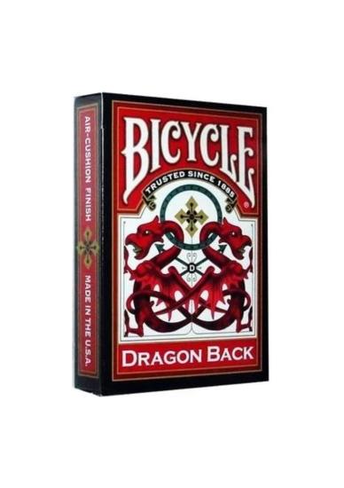 Bicycle Dragon Back İskambil Destesi – Kırmızı