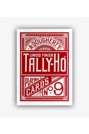 Tally-Ho Fan Back İskambil Destesi - Kırmızı