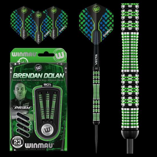 Winmau Brendan Dolan ’’The History Maker’’ 90% Tungsten 23g Çelik Uçlu Dart Oku
