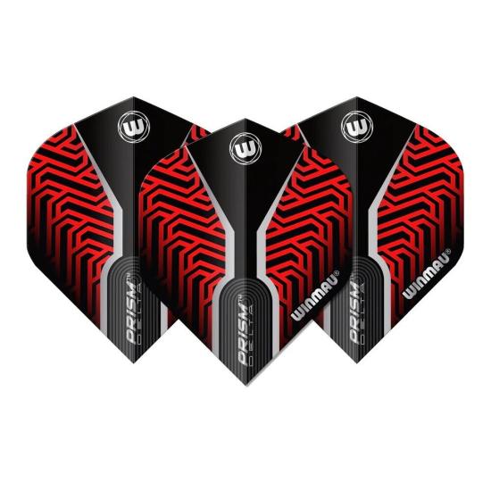 Winmau Prism Delta Standart Kairos Kırmızı Dart Flight