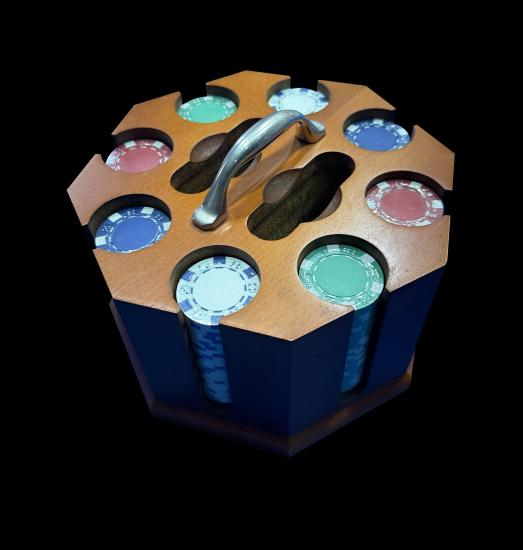 poker Çip çanta (dönerli)-300 lü