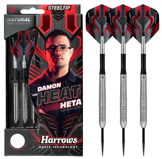 Harrows Damon Heta ’’The Heat’’ Natural 90% Tungsten Çelik Uçlu Dart Oku