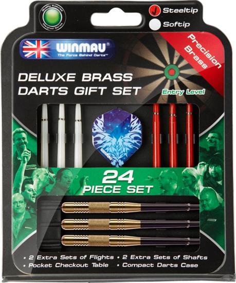 Winmau Deluxe Pirinç Dart Hediye Seti