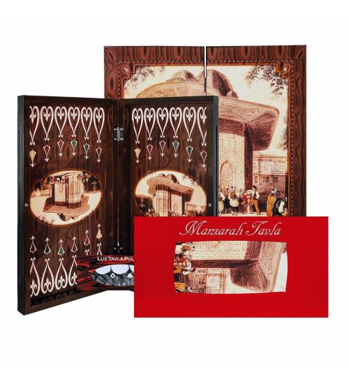 Eser Manzaralı Tavla Saliha Kadın