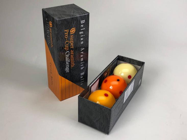 Aramith Pro-Cup Challenge 6 Noktalı Karambol Top Seti