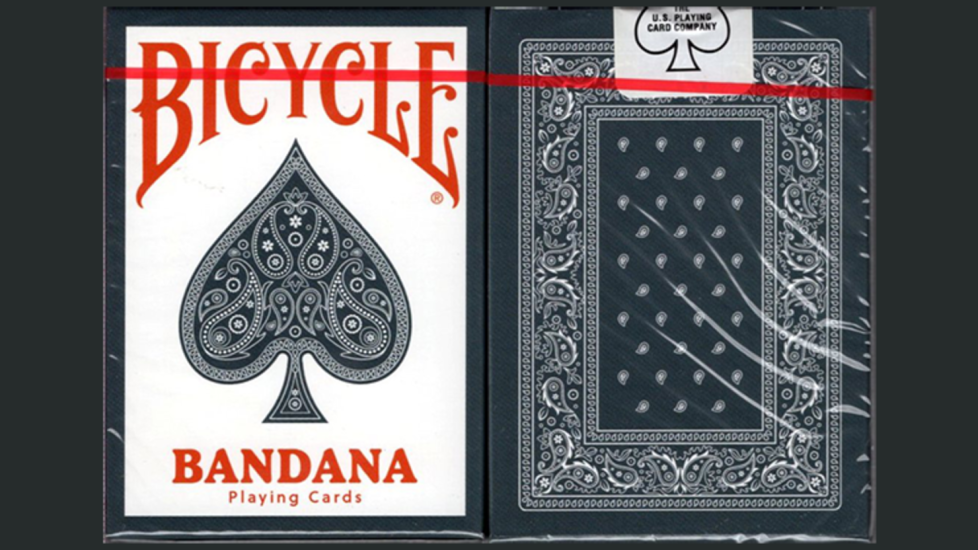 Bicycle Bandana Stripper (Mavi) Oyun Kartı