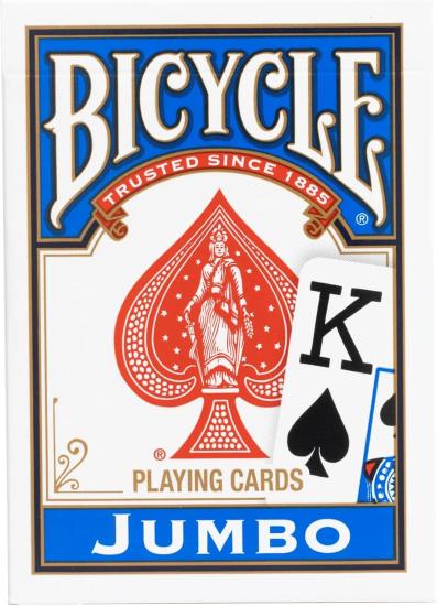 Bicycle Jumbo Poker Play Card