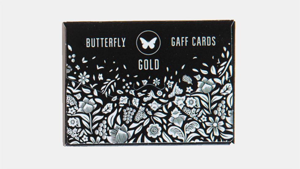 Gaff Pack for Butterfly Playing Cards Marked (Black & Gold)