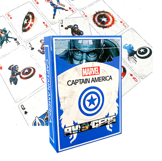 Kaptan Amerika Marvel oyun kağıtları
