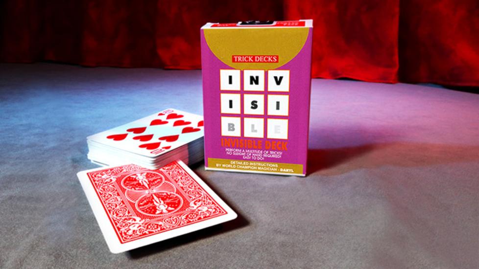Invisible Deck Bicycle Red – Sihirli Kart Deste
