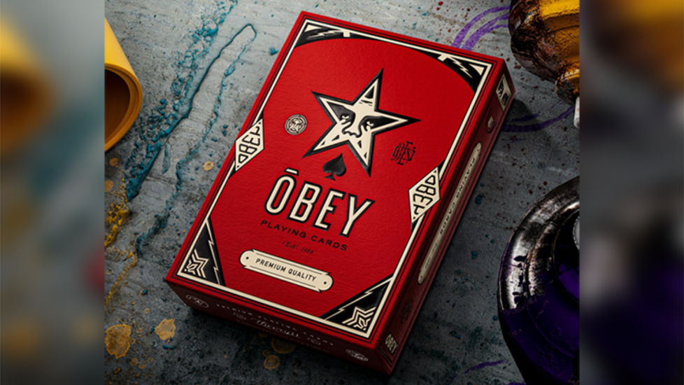 Theory11 | Obey Red Edition Oyun Kartı