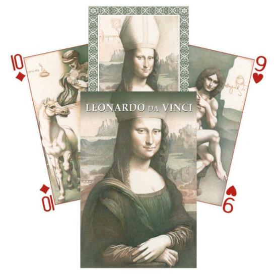 Lo Scarabeo: Leonardo Da Vinci İskambil Destesi