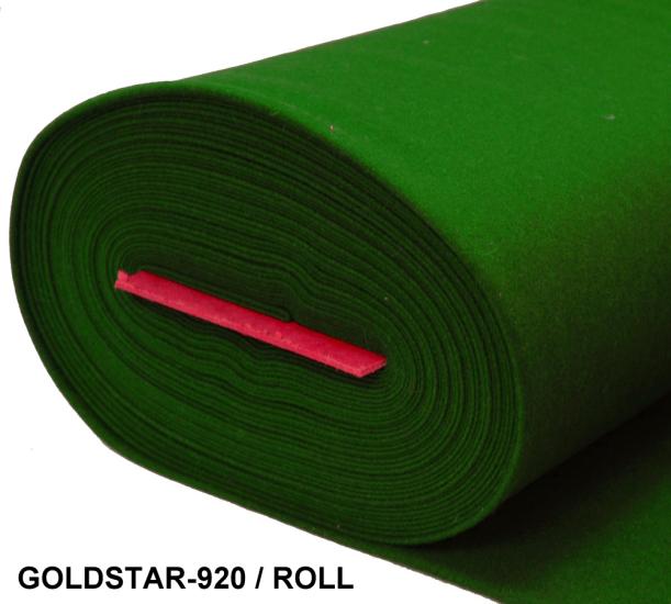 Gold Star 920 Bilardo Çuhası Sarı - Yeşil|
