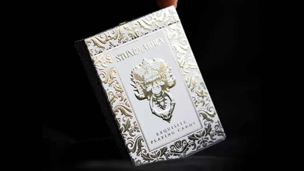 Stone Garden V2 Oyun Kartı - Black Ink Branded Gotik Folyo Serisi