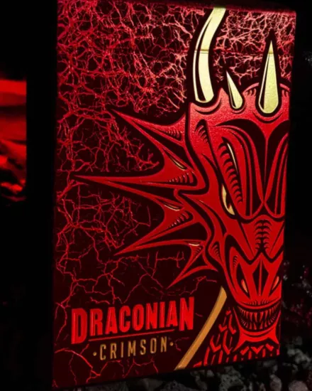 Draconian Crimson Oyun Kartları – Midnight Cards