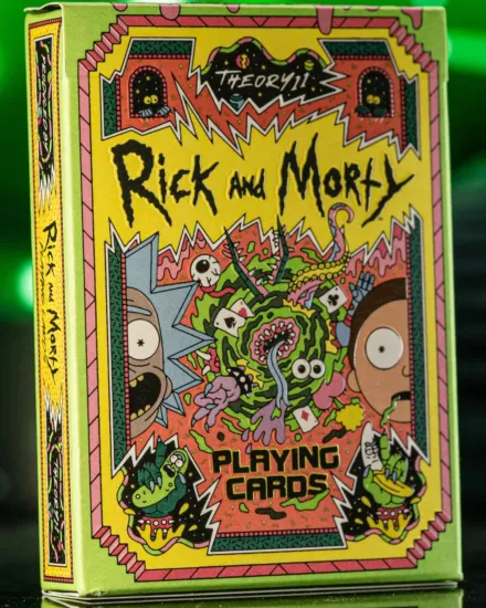 Rick & Morty Playing Cards by theory11