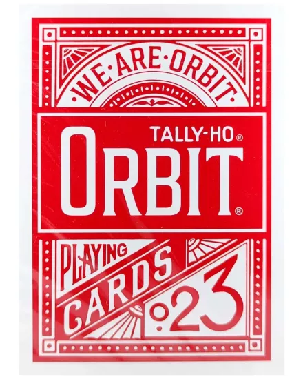 Orbit Tally-Ho Circle Back Red Oyun Kartları