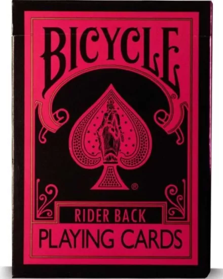 Bicycle Reverse (Pink) Oyun Kartı