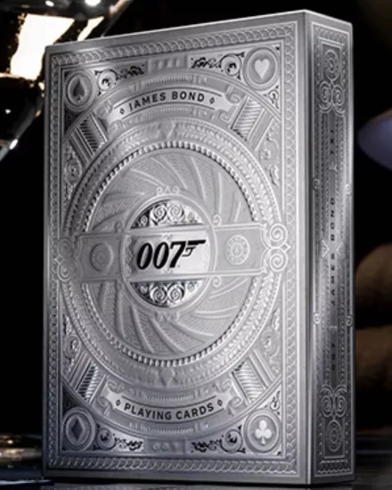 James Bond Silver Edition Oyun Kartları by theory11