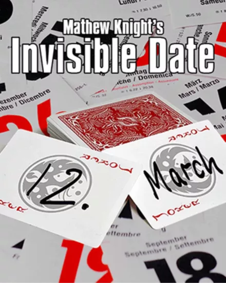 Invisible Date by Mathew Knight - Tarih Tahmini Yapan Sihirli Deste