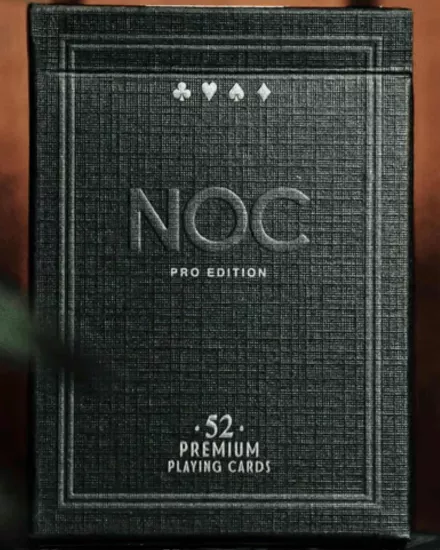 NOC Pro 2021 Jet Black Oyun Kartları