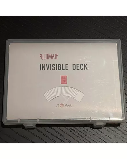 Ultimate Invisible Deck by Sway Liu and JT Magic (Blue) Oyun Kartı