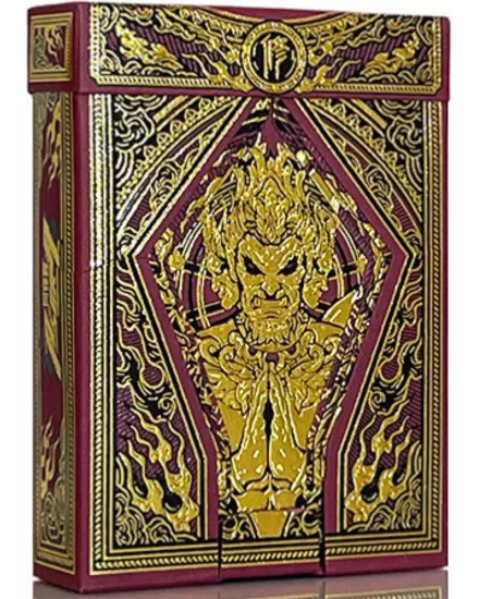 Asura Deluxe (Red) Oyun Kartı - Card Experiment Mitolojik Özel Seri