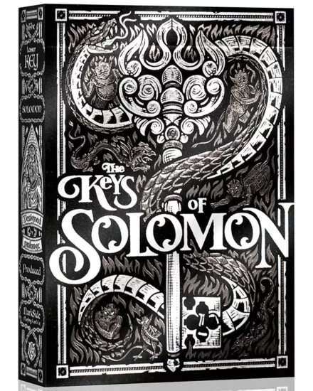 The Keys of Solomon: Silver Spirituum Oyun Kartı  by Riffle Shuffle