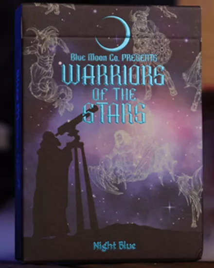 Warriors of the Stars: Zodiac Oyun Kartı  (Night Blue) by Blue Moon Co. 