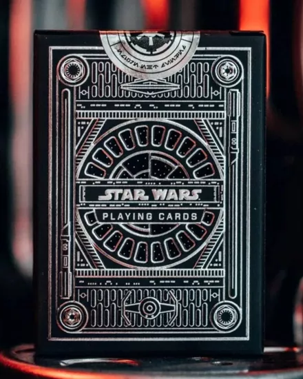 Star Wars Dark Side Silver Edition Oyun Kartı (Graphite Grey) by theory11