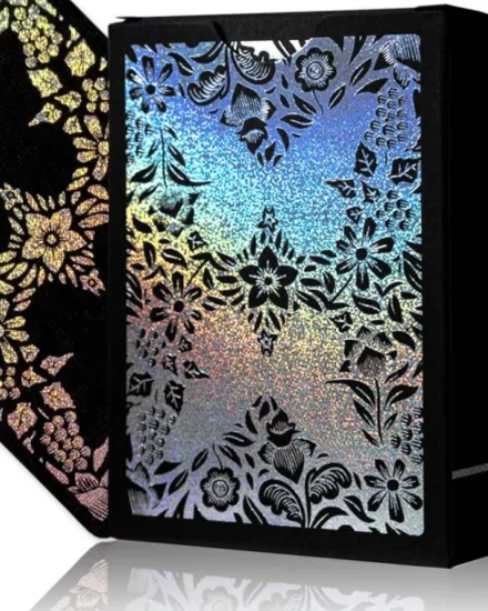Butterfly Holo Edition Seconds Oyun Kartı - Holografik ve Siyah Yaldızlı Deste