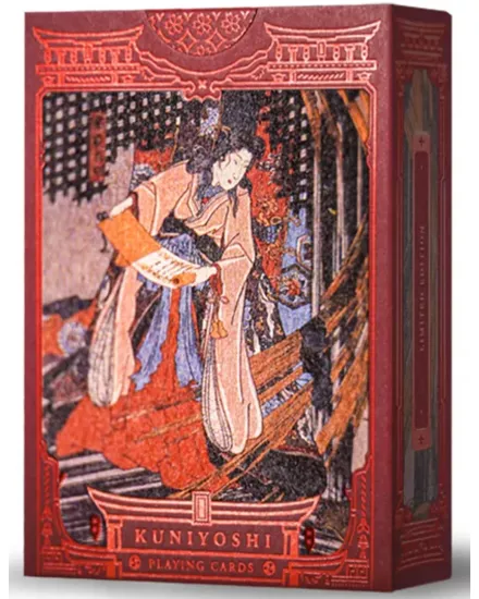 Kuniyoshi Standard Edition Oyun Kartı - 52 MUSÉE Ukiyo-e Sanat Serisi