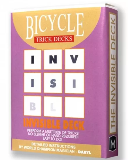 Invisible Deck Bicycle Mandolin Blue – Sihirli Kart Deste