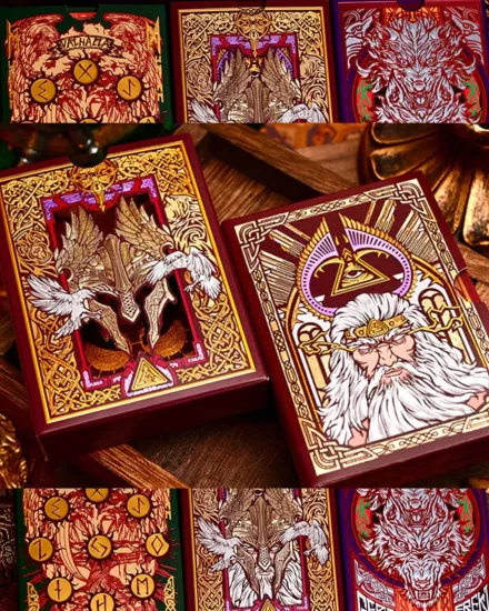 The Norse Myths Series (Odin) Oyun Kartı - Hidden Light İskandinav Mitolojisi