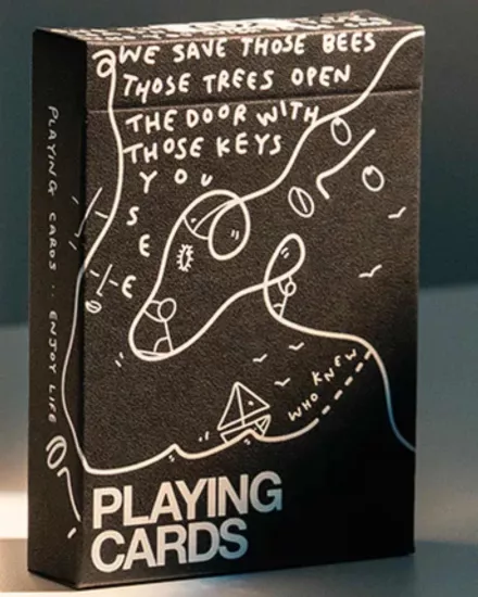 Shantell Martin Siyah Oyun Kartları (theory11)