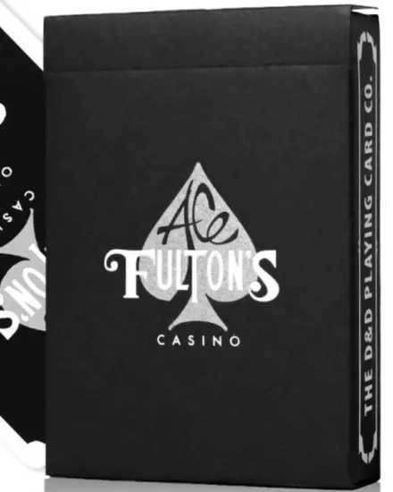 Ace Fulton’s Casino (Black) Oyun Kartı