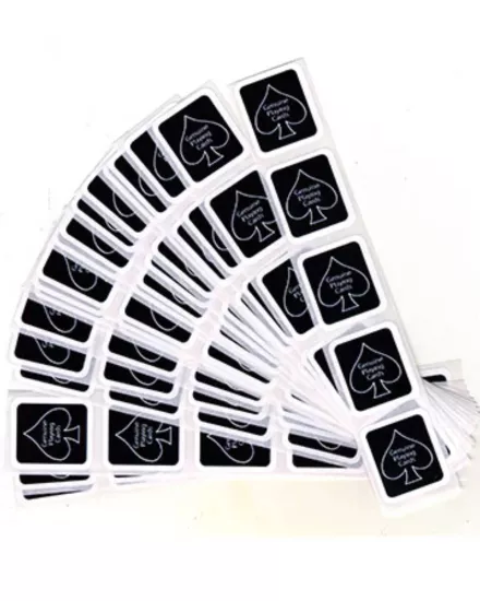 Deck Seal BLACK (100 SEALS) by US Playing Card Company