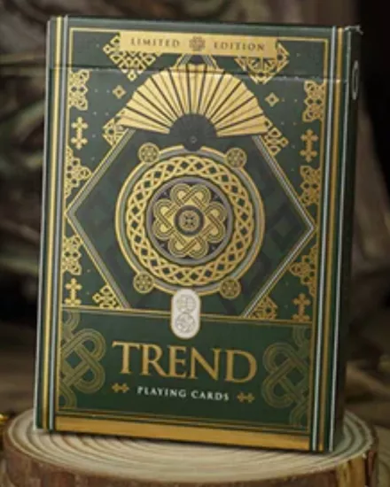 Trend Green Oyun Kartı - TCC Cardistry Özel Tasarım Deste