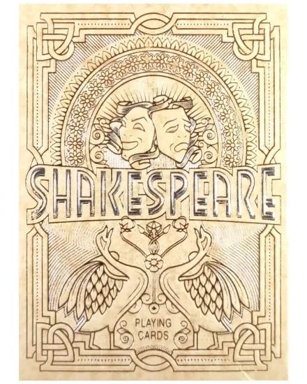 Shakespeare Antique Oyun Kartı - Maksym Lebedyk Tiyatro Temalı Özel Seri