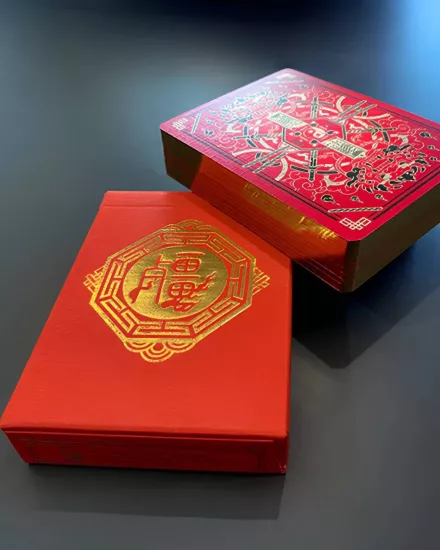 Geung Si The Torpor Red Oyun Kartı - Altın Folyolu ve Yaldızlı Özel Seri