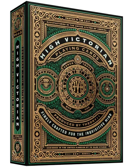 High Victorian Green Oyun Kartları – theory11