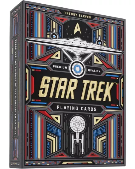 Star Trek Dark Edition (Siyah) Oyun Kartları – theory11