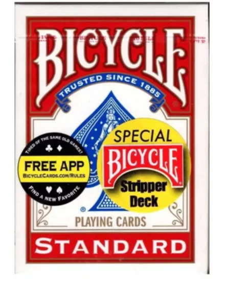 BİCYCLE STRİPPER DECK OYUN KARTI-KIRMIZI