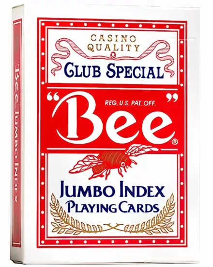BEE JUMBO OYUN KARTI-KIRMIZI DESTE