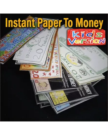 Instant Paper to Money Kid Version (Dollar) by Miguel Pizarro and Crazy Jokers