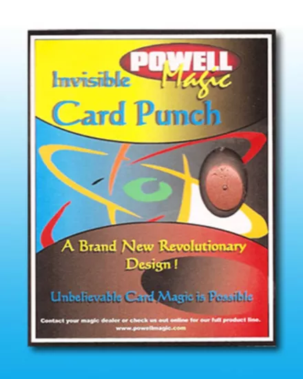 Invisible Card Punch by Dave Powell