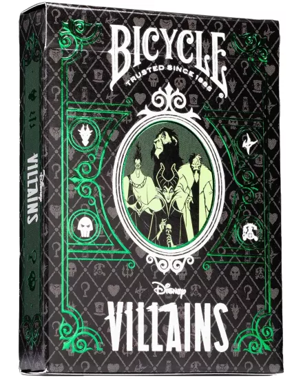 Bicycle Disney Villains (Yeşil) Oyun Kartları