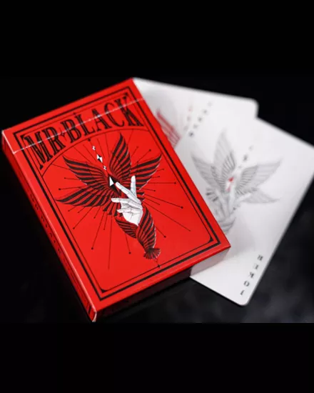 Mr. Black V1 (Red) Oyun Kartı 
