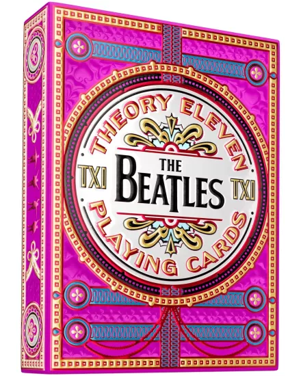 Theory11 Beatles Pembe Oyun Kartları
