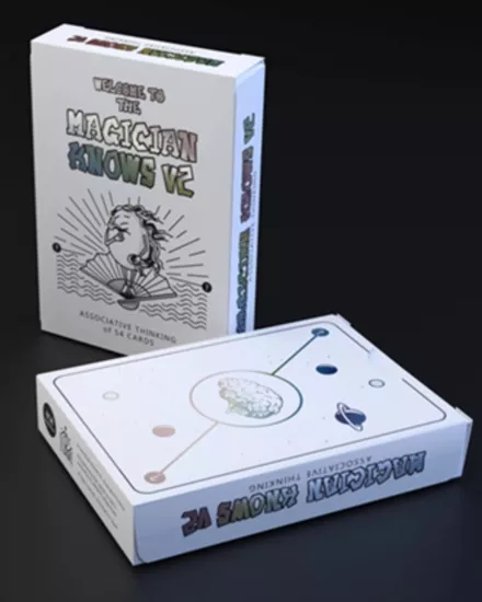 Magician Knows V2 Color Oyun Kartı - Alan Wong & 808 Magic Sihirbaz Destesi